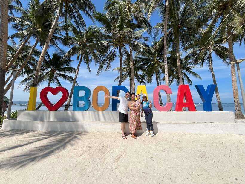 2-Hour Boracay Land Tour via Etrike - Bolabog Beach and the viral coconut tree photo stop