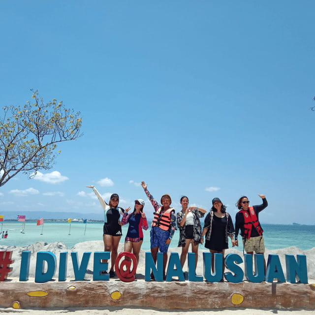 3 Islands Hopping at Gilutungan, Caohagan, Nalusuan + Lunch - From Cebu pickup to a boat ride that starts fast