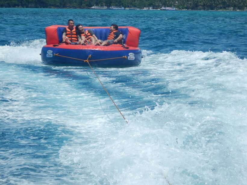 Boracay: Flying Donut Water Tubing Experience - Entering the Water Sports Zone From Station 1 or Station 3