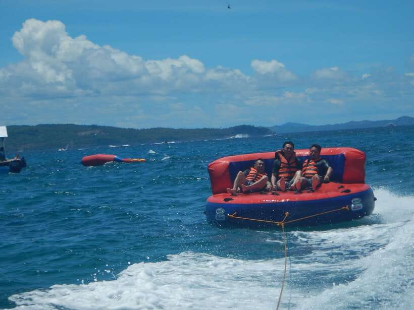 Boracay: Flying Donut Water Tubing Experience - What to bring so you do not suffer after the ride