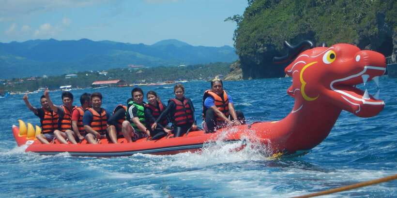 Boracay: Inflatable Banana or Dragon Boat Ride - Price and value: why $9 for a 1-day water thrill can make sense