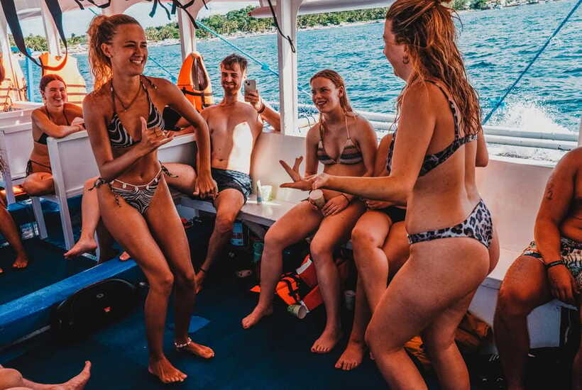 Boracay: Island Hopping & Cliff Jumping by Haqqy Life - Hosts, games, and the social side you’ll actually feel