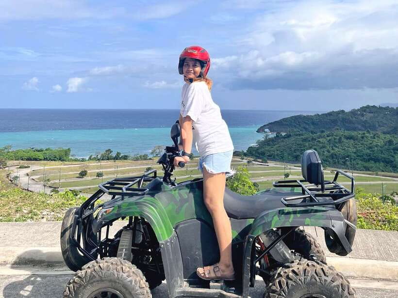 Boracay: Newcoast ATV Tour with Local Guide - Electric ATV setup, helmets, and the speed limit reality