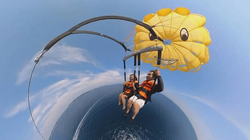 Boracay Parasailing with Insta 360 - Price and value: is $45 reasonable for this setup?
