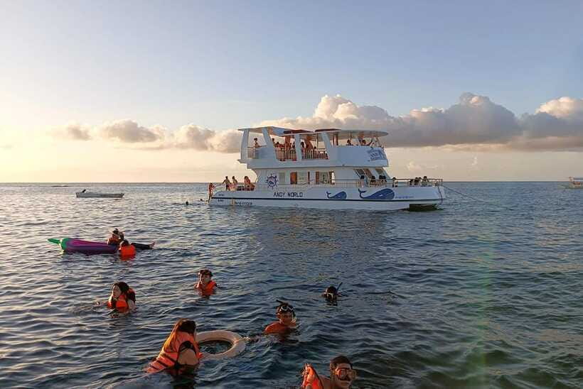 Boracay: Ultimate Party Cruise aboard the Andy World Yacht - Water Toys and Snorkel Gear: Included Fun, Plus an On-site Fee