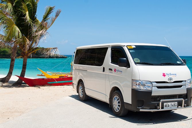 Caticlan Airport Transportation to Boracay Island Round Trip - Arriving on Boracay: Shared Van or E-Trike to Your Resort Lobby