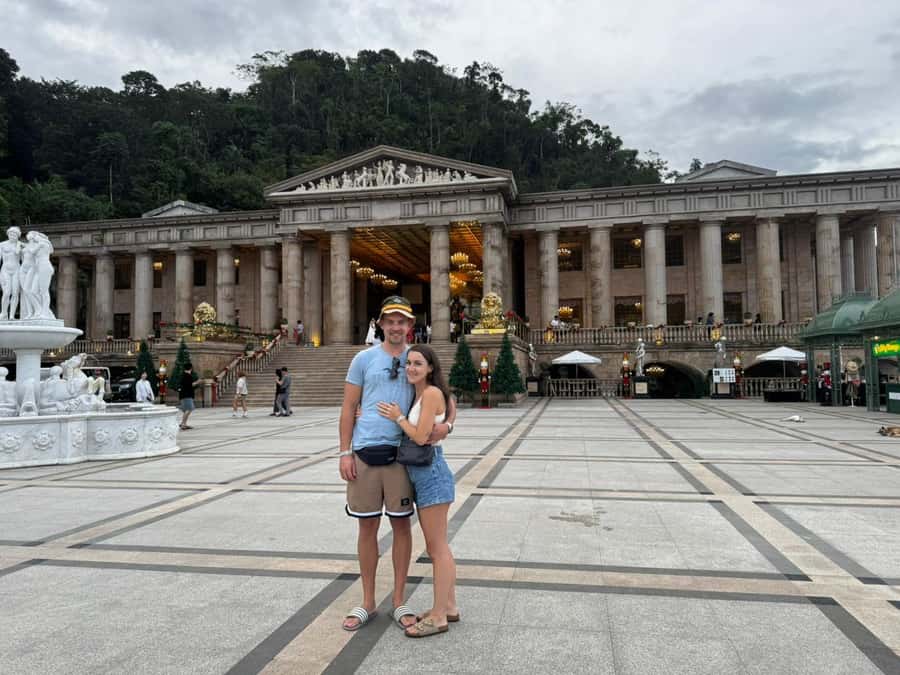 Cebu: Highlands Guided Tour w/ Hotel Pickup - Temple of Leah at sunset: 24 chambers and a love-story monument