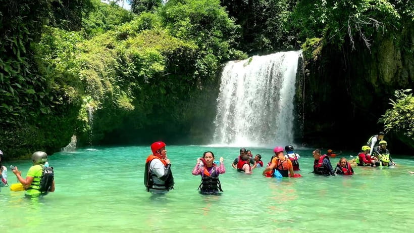 Cebu: Kawasan Falls Canyoneering & Zipline Experience - Canyoneering at Kawasan Falls: jumps, wading, and that turquoise payoff