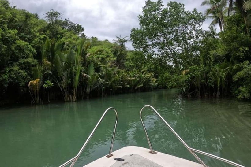 Cebu: Mantayupan Falls, Hermit's Cove & Bojo River Eco Tour - Hermit’s Cove beach break, where “relax” depends on conditions