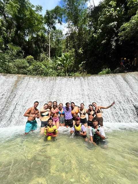 Cebu Moalboal: Kawasan Canyoneering Adventure with Lunch - Kawasan Falls and the Matutinao River: jumps, slides, and the Tarzan swing moment