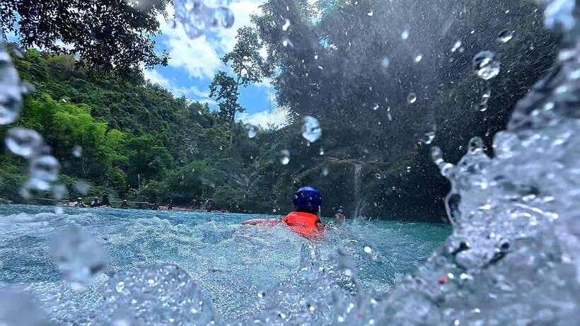 Cebu: Moalboal Sardine Run & Kawasan Falls Canyoneering - Kawasan Falls canyoneering: sliding, swimming, and picking your comfort level
