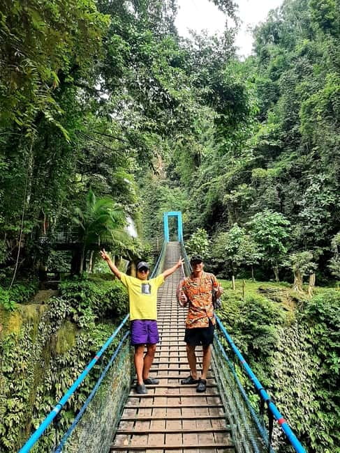 Cebu: Moalboal Snorkeling, Mantayupan Falls & ATV Adventure - Mantayupan Falls in Barili: photo time with swim rules
