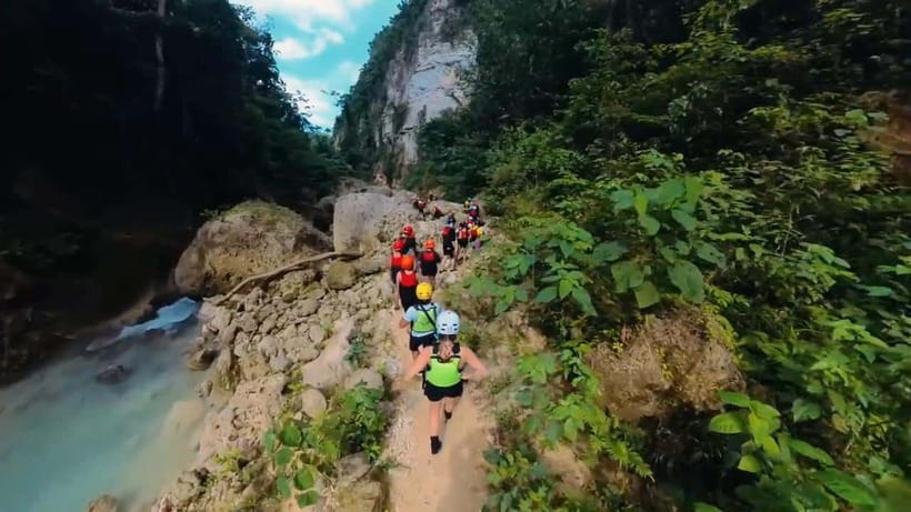 Cebu:Oslob Whale Shark Swimming & Kawasan Falls Canyoneering - Badian to Kawasan Falls canyoneering: what your day actually feels like