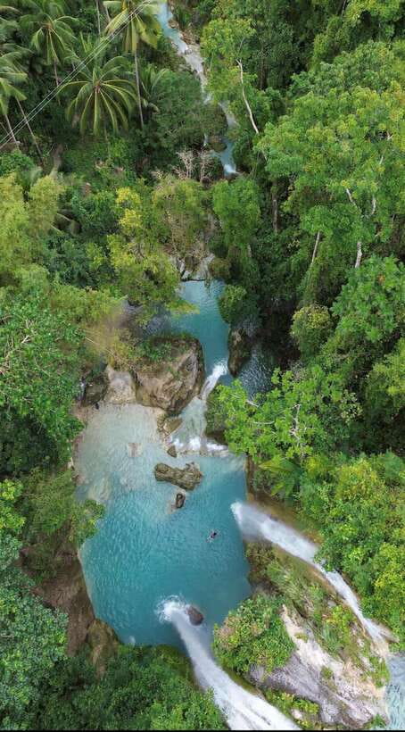 Cebu Oslob Whaleshark, Moalboal Sardines Run&Inambakan Falls - Inambakan Falls: how to enjoy 30 minutes instead of rushing through it