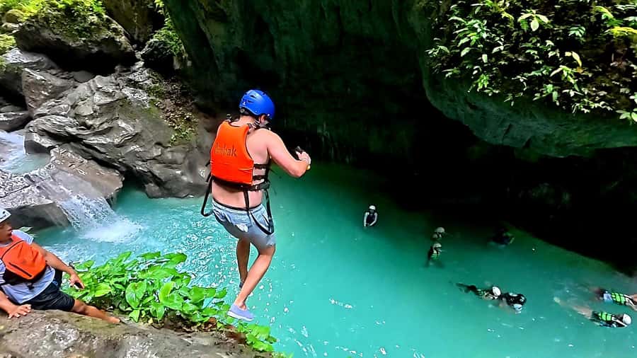 Cebu: Osmeña Peak and Kawasan Canyoneering Day Tour - After the peak: switching from hike mode to water mode