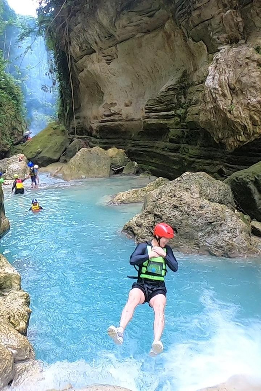 Cebu: Pescador Island, Sardines run and Kawasan Canyoneering - Badian Kawasan Canyoneering: Waterfalls, Slides, and Canyon Views