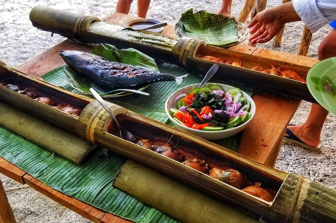 Cebu Traditional Bamboo Cooking - Hadsan Cove Resort and the beach workflow