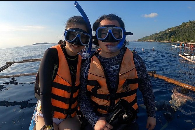 Cebu Whaleshark Tour - Sumilon Island time for beach lounging and Nemo snorkeling