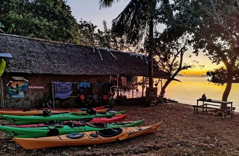 Coron: Coron Island Sunset Kayaking trail - Getting There: Coron Town Pickup and a Short Ride to the Launch