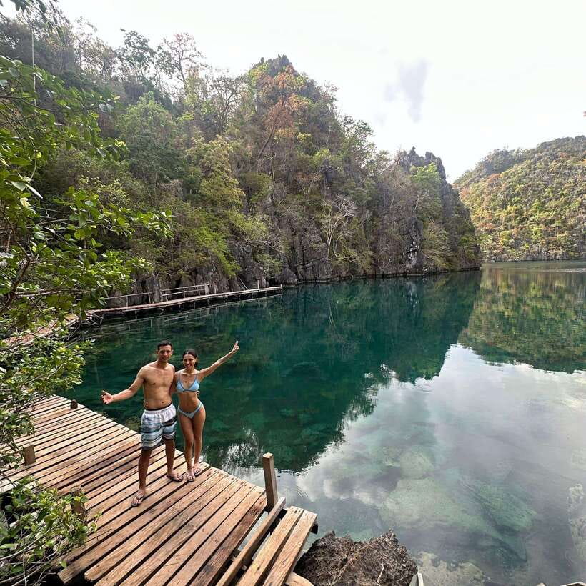 Coron/Palawan: Coron Super Ultimate Tour with Lunch - Twin Lagoon and Barracuda Lake: limestone scenery plus real marine life