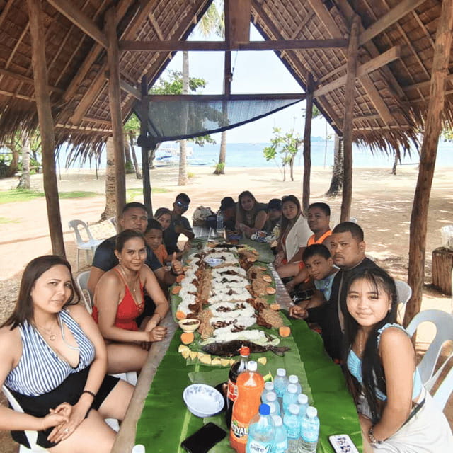 Coron Palawan - Island Escapade w/ Beachside Buffet Lunch - Swimming, snorkeling, and fish feeding, plus gear costs