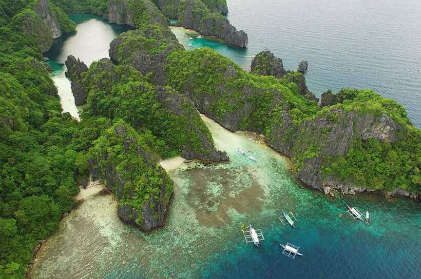 El Nido: Island Hopping Tour B Cudognong Cave & More - Popolkan Beach swimming and snorkeling with real reef life