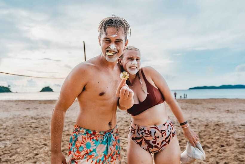 El Nido: Jeepney Adventure Tour with Lunch - Nacpan Beach at Golden Hour, Plus Pool-Access Finale