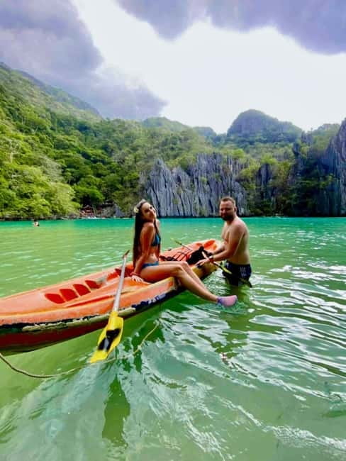El Nido Private Tour: Adventure with Highlights from A & C - Seven Commandos Beach, then Big Lagoon by Kayak