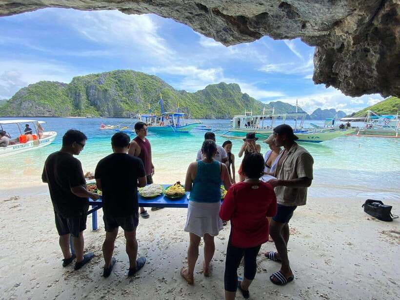 El Nido: Private Tour B with Snake Island and Caves - Boat-day reality in El Nido: weather, waves, and how the crew handles it
