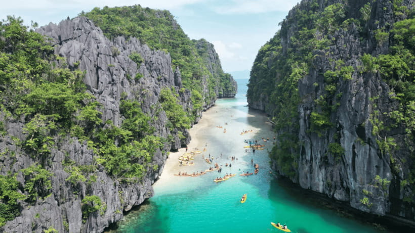 El Nido: Secret Lagoon Island Hopping with Lunch - Meeting points in downtown El Nido, and the shuttle reality