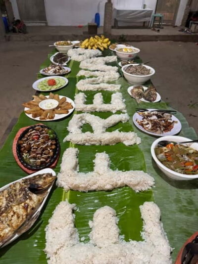 El Nido, Sibaltan: Family Dinner, Bonfire and Karaoke