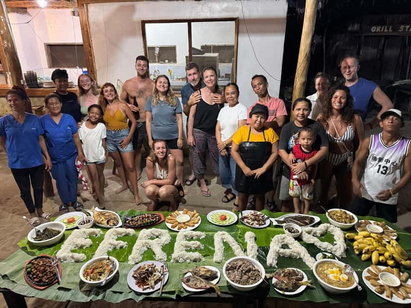 El Nido, Sibaltan: Family Dinner, Bonfire and Karaoke - Beach bonfire and the cultural dance show