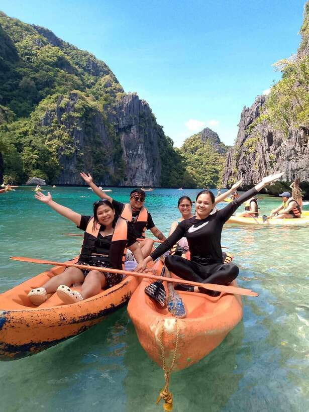 El Nido: Tour A (Big & Secret Lagoon, Shimizu, 7 Commando) - From Grounded coffee to Bacuit Bay Dock, here is the flow