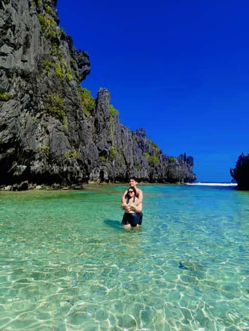El Nido: Tour C with Matinloc Shrine and white sand beaches - Helicopter Island: Why It Looks Like a Rotor and Snorkels Well