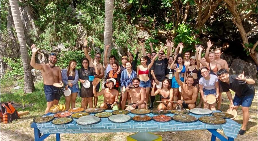 El Nido: Tour C with Matinloc Shrine and white sand beaches - Secret Beach: Clean Water, a Full Hour to Swim and Snorkel