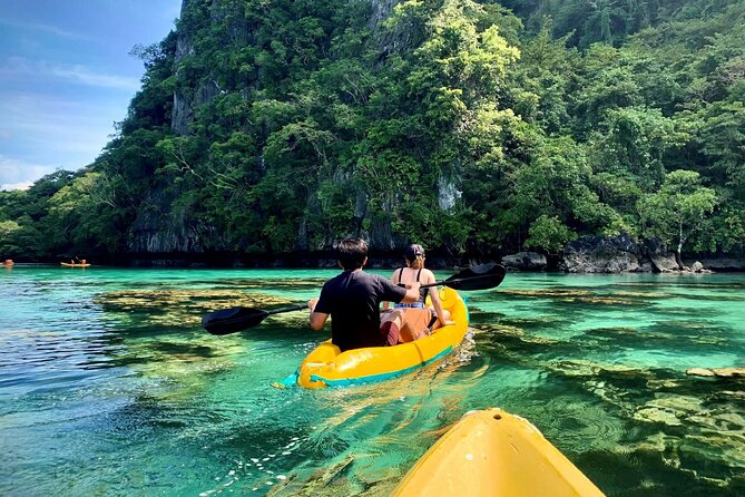 El Nido Tour D - Lagoons & Beaches Premium tour(Private / Shared) - Cadlao Lagoon: kayaking in the prettiest turquoise you came for