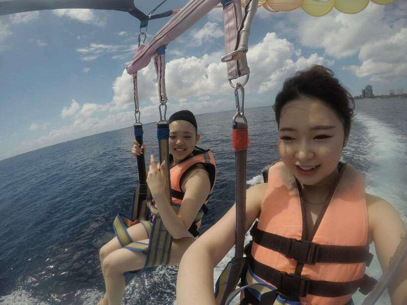 From Cebu: Mactan Island 3 Watersport Activities Tour - Jetski, banana boat, parasailing, in that exact order