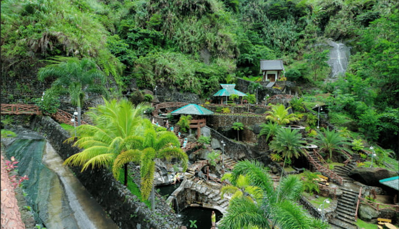 From Manila: Puning Hot Spring Day Trip - Station 1 sand spa: warm volcanic sand on purpose
