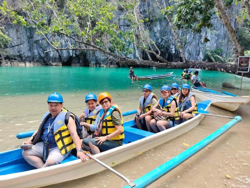 Full Day Excursion: UNESCO Underground River Tour - Sabang Wharf to the cave entrance: motorized boat, then helmet and life vest