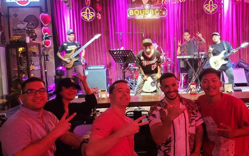 Makati Nightlife: VIP Access to Clubs, Rooftops & Go-Go Bars - Hott Asia Bazaar and The Fun Roof: street flavors and live energy