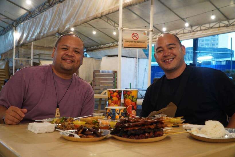 Makati: Street Food Experience with a Local Guide - The 360 rooftop bar in Makati: calm down, snack memory, photos