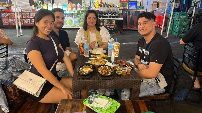 Makati Street food walking tour with Dinner - Getting oriented with a live guide named Mare, Jeric, or Mari