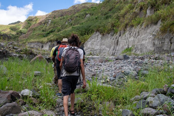 Mt. Pinatubo Day Tour from Manila - Crossing tiny rivers and dealing with hot sun, without making it harder