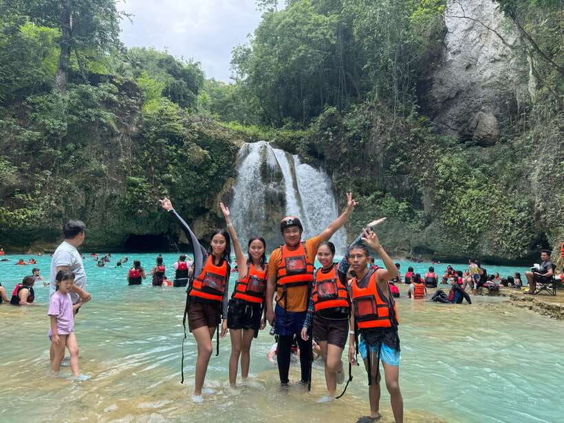 Oslob Whale Shark Swimming & Kawasan Falls Canyoneering - Oslob Whale Sharks: What the Experience Feels Like