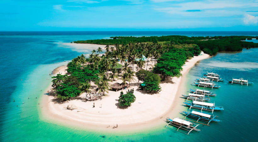 Palawan: Honda Bay Island Hopping Cruise - Cowrie Island: Beach Time, Sunbathing, and a Calmer Pace