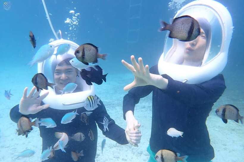 Panglao: Helmet Diving Experience with Photos and Videos - Why Helmet Reef Walking Works So Well for First Timers