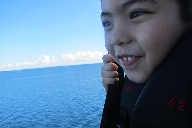 Parasailing - Entering the action at Shangri-La Mactan