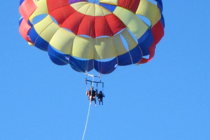 Parasailing - Landing, water dip, and that quick post-flight reset