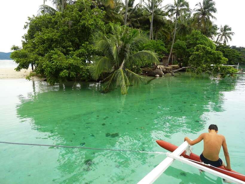 Port Barton: Island Hopping to Turtle Spot & Reef with Lunch - Getting ready at pickup, wharf, and gear check