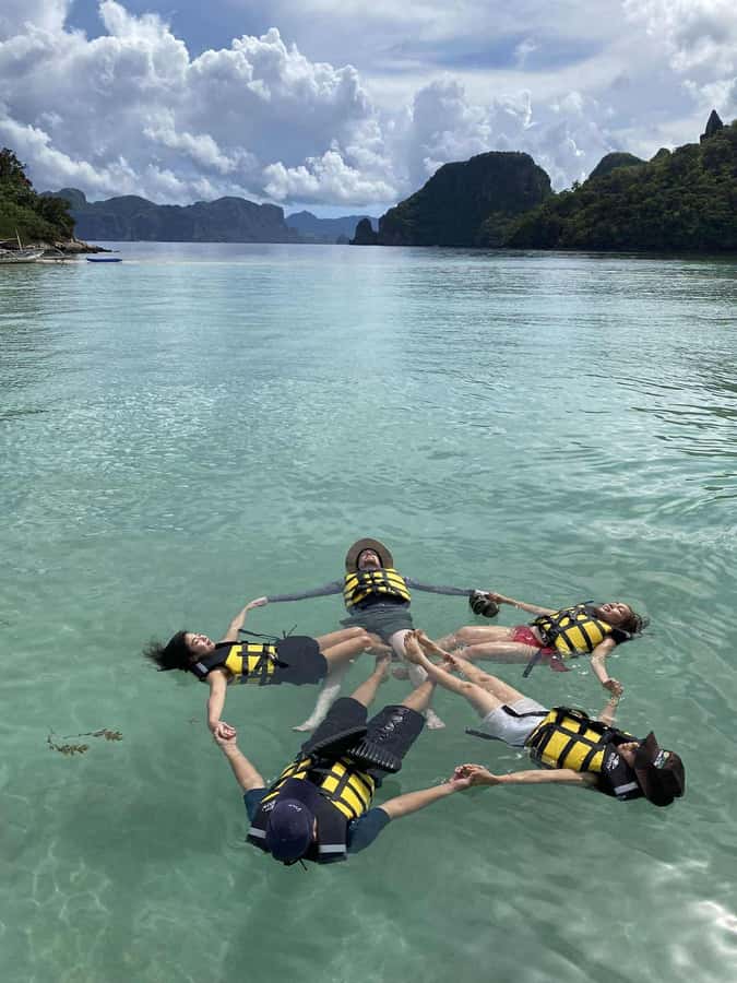 Private tour of the highlights of El Nido - When the sea gets rough, how the day holds together